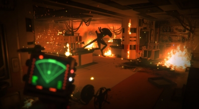 Screen ze hry Alien: Isolation - Corporate Lockdown