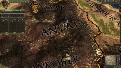 Screen ze hry Crusader Kings II: African Unit Pack