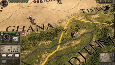 Screen ze hry Crusader Kings II: African Unit Pack