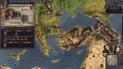 Screen ze hry Crusader Kings II: Byzantine Unit Pack