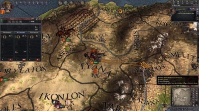 Screen ze hry Crusader Kings II: Byzantine Unit Pack