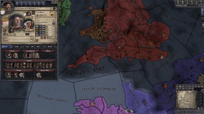 Screen ze hry Crusader Kings II: Celtic Portraits