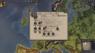 Screen ze hry Crusader Kings II: Celtic Portraits