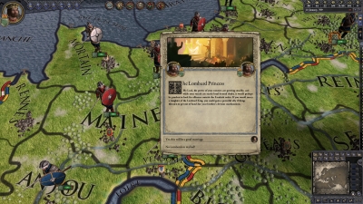 Screen ze hry Crusader Kings II: Charlemagne