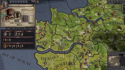 Screen ze hry Crusader Kings II: Early Western Clothing Pack