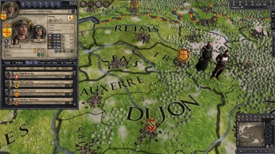 Screen ze hry Crusader Kings II: Early Western Clothing Pack