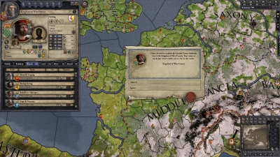 Screen ze hry Crusader Kings II: Early Western Clothing Pack