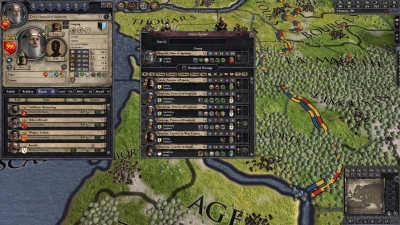 Screen ze hry Crusader Kings II: Early Western Clothing Pack