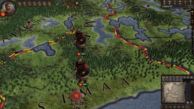 Screen ze hry Crusader Kings II: Finno-Ugric Unit Pack