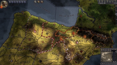 Screen ze hry Crusader Kings II: Iberian Portraits