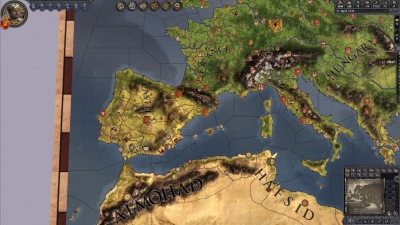 Screen ze hry Crusader Kings II: Iberian Unit Pack