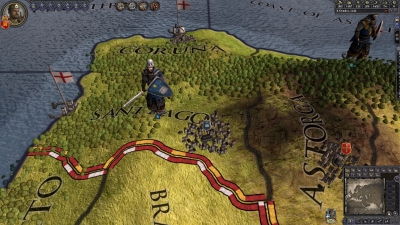 Screen ze hry Crusader Kings II: Iberian Unit Pack