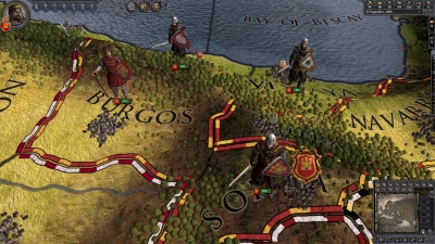 Screen ze hry Crusader Kings II: Iberian Unit Pack