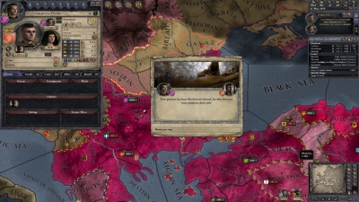 Screen ze hry Crusader Kings II: Legacy of Rome