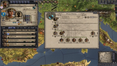 Screen ze hry Crusader Kings II: Mediterranean Portraits