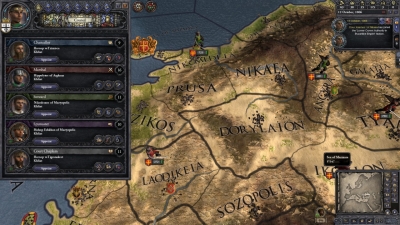 Screen ze hry Crusader Kings II: Mediterranean Portraits