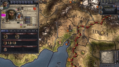 Screen ze hry Crusader Kings II: Mediterranean Portraits