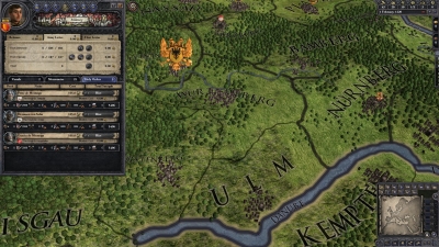 Screen ze hry Crusader Kings II: Military Orders Unit Pack