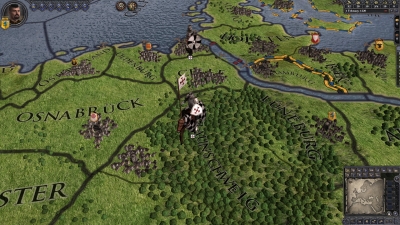 Screen ze hry Crusader Kings II: Military Orders Unit Pack