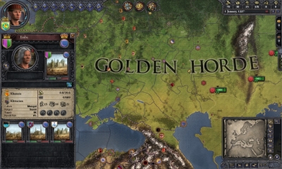 Screen ze hry Crusader Kings II: Mongol Faces