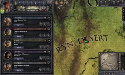 Screen ze hry Crusader Kings II: Mongol Faces