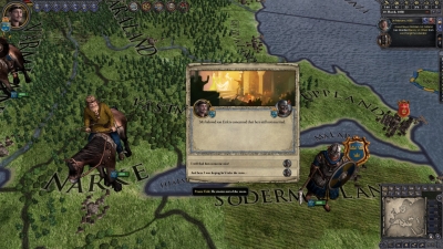 Screen ze hry Crusader Kings II: Norse Unit Pack