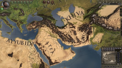 Screen ze hry Crusader Kings II: Persian Unit Pack