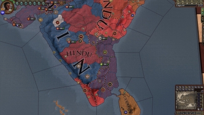 Screen ze hry Crusader Kings II: Rajas of India