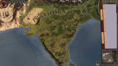 Screen ze hry Crusader Kings II: Rajas of India