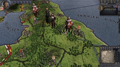 Screen ze hry Crusader Kings II: Saxon Unit Pack