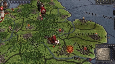 Screen ze hry Crusader Kings II: Saxon Unit Pack