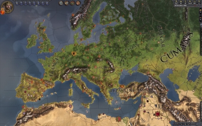 Screen ze hry Crusader Kings II: Songs of Albion