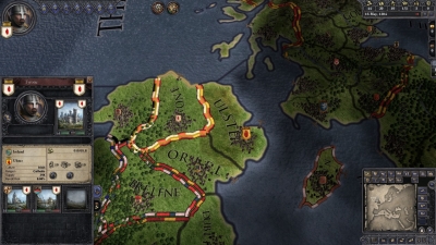 Screen ze hry Crusader Kings II: Songs of Prosperity