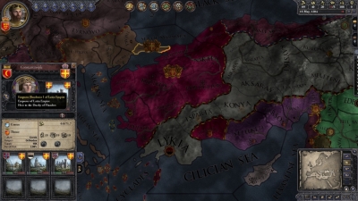 Screen ze hry Crusader Kings II: Songs of Prosperity