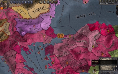 Screen ze hry Crusader Kings II: Songs of the Holy Land