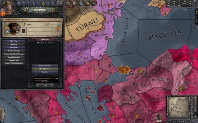 Screen ze hry Crusader Kings II: Songs of the Holy Land