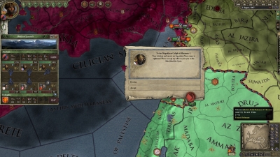 Screen ze hry Crusader Kings II: Sword of Islam