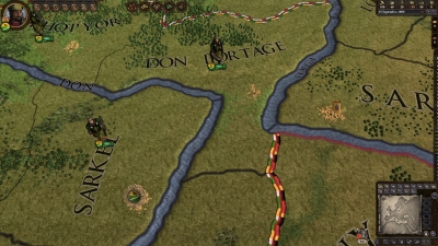 Screen ze hry Crusader Kings II: Turkish Unit Pack