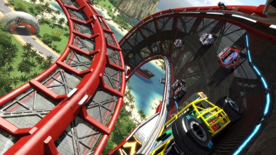 Screen ze hry Trackmania Turbo