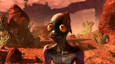 Artwork ke he Oddworld: Abes Oddysee New n Tasty!