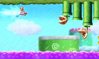 Screen ze hry Yoshis New Island