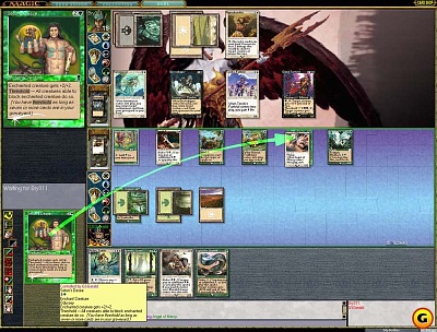 Screen Magic: The Gathering Online