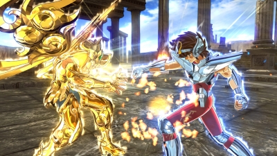 Screen ze hry Saint Seiya: Soldiers Soul