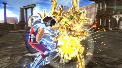 Screen ze hry Saint Seiya: Soldiers Soul