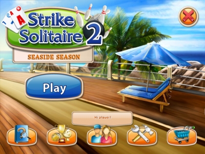 Screen ze hry Strike Solitaire 2