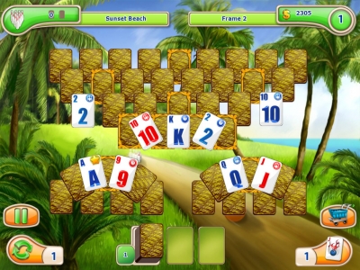 Screen ze hry Strike Solitaire 2