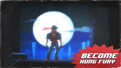 Screen ze hry Kung Fury: Street Rage