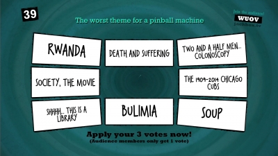 Screen ze hry Quiplash