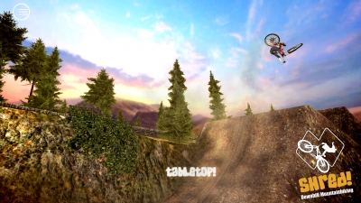 Screen ze hry Shred! Downhill Mountain Biking