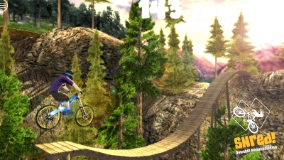 Screen ze hry Shred! Downhill Mountain Biking